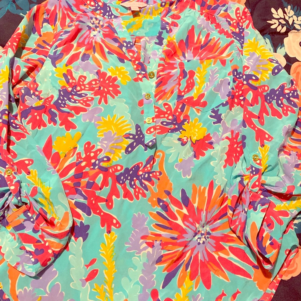 Lilly Pulitzer delray tunic sz small